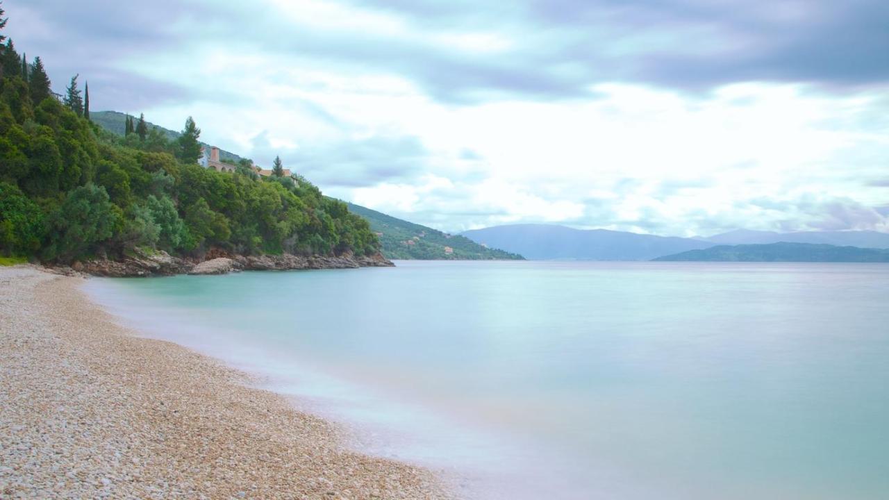 Barbati Beach Bungalow Exterior photo